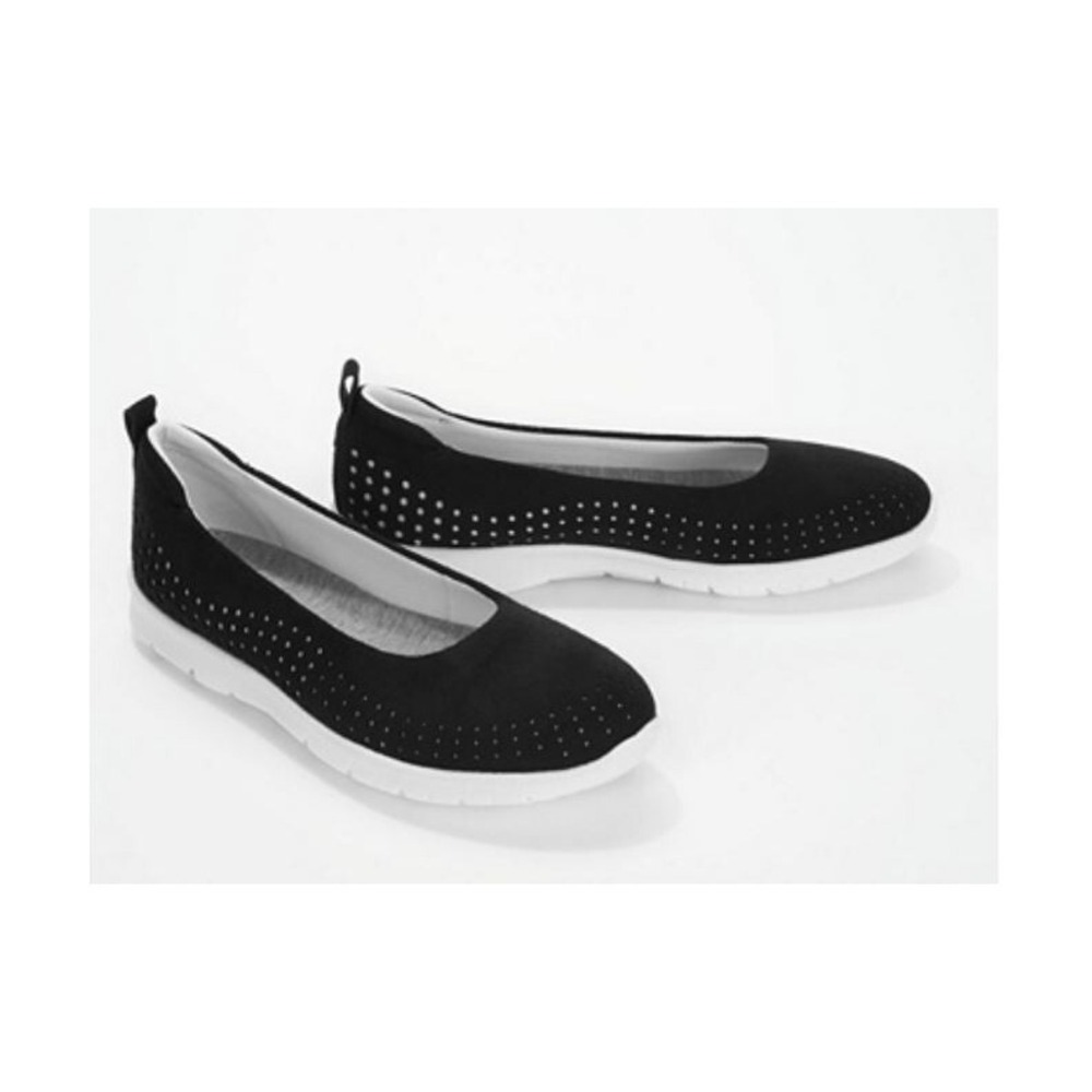 Clarks Cloudsteppers Women's 5 M Step Allena Sea Slip-On Shoes Black NEW
